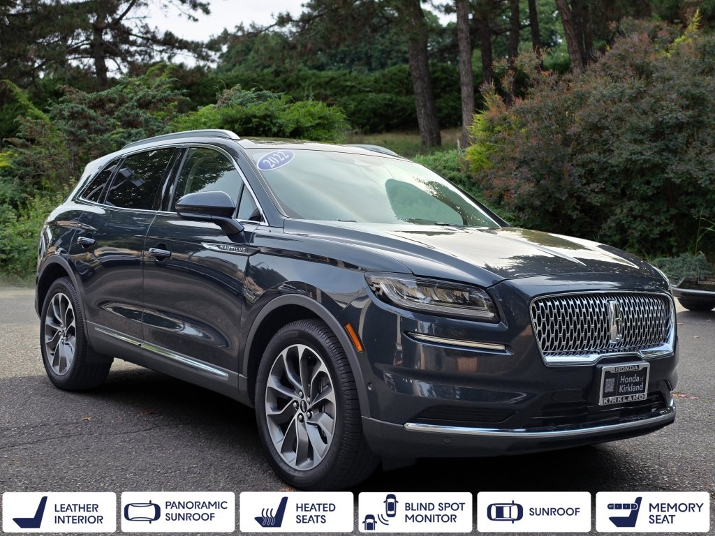 Used 2022 Lincoln Nautilus Reserve w/ Equipment Group 201A
