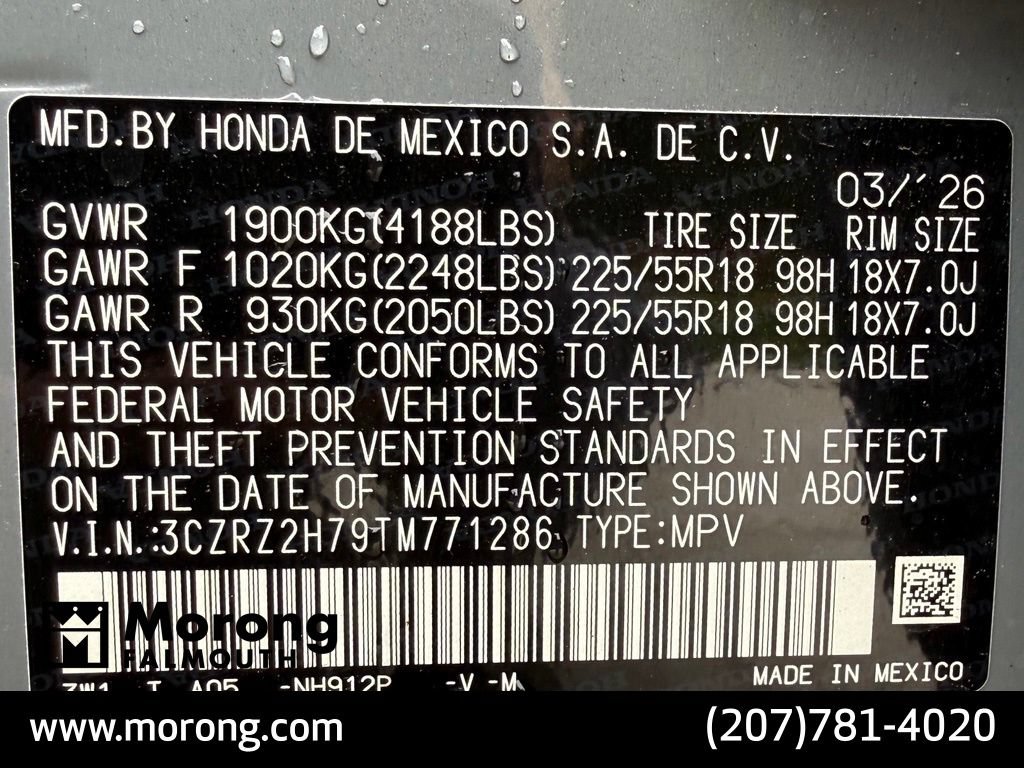 Used 2026 Honda HR-V EX-L image 46