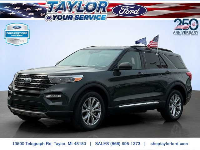 Certified 2023 Ford Explorer XLT w/ Equipment Group 202A AWD/4WD image 1