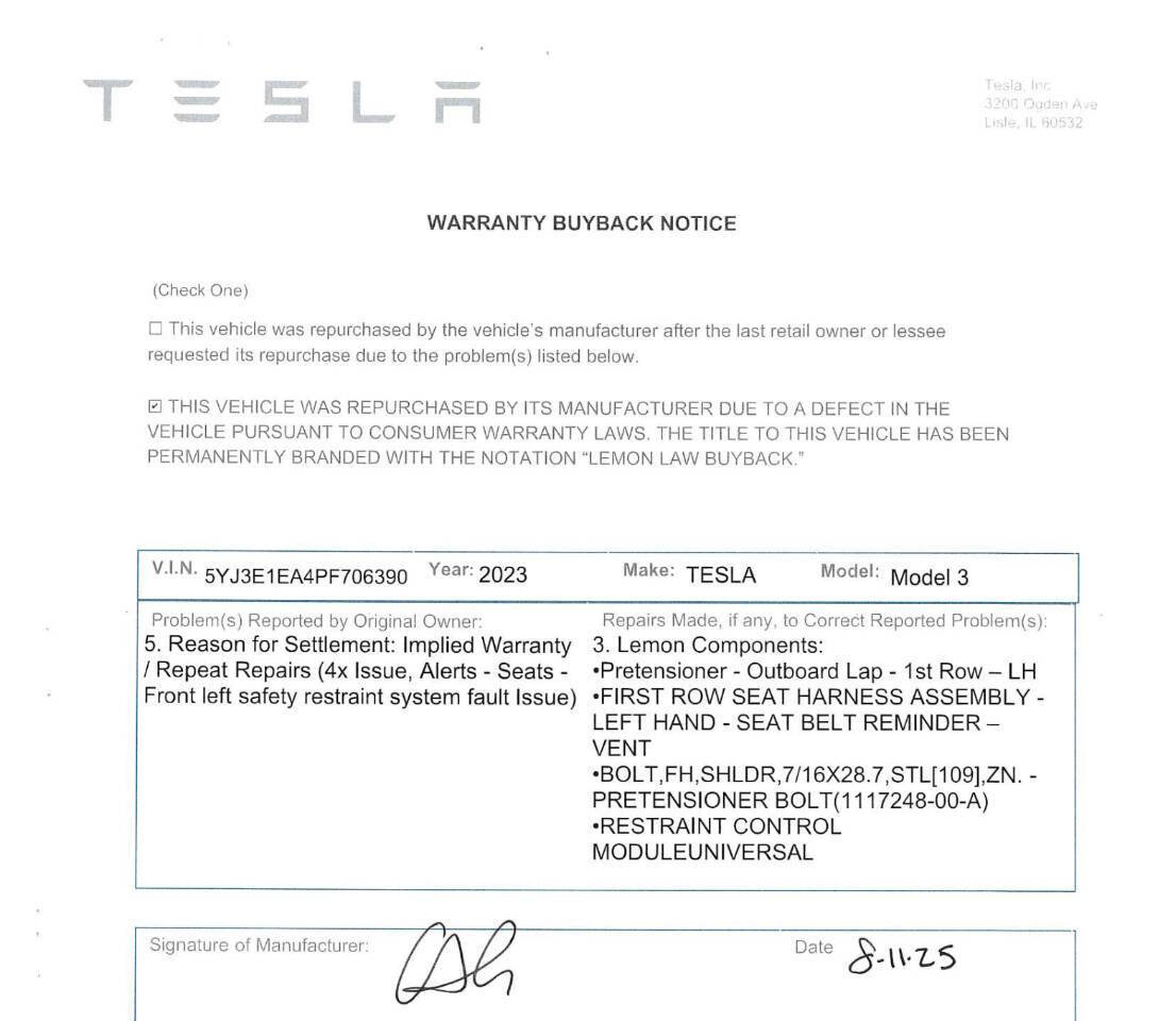 Used 2023 Tesla Model 3 Standard Range image 2
