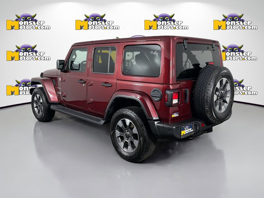 Used 2021 Jeep Wrangler Unlimited Sahara w/ Uconnect 4C Nav & Sound Group image 7