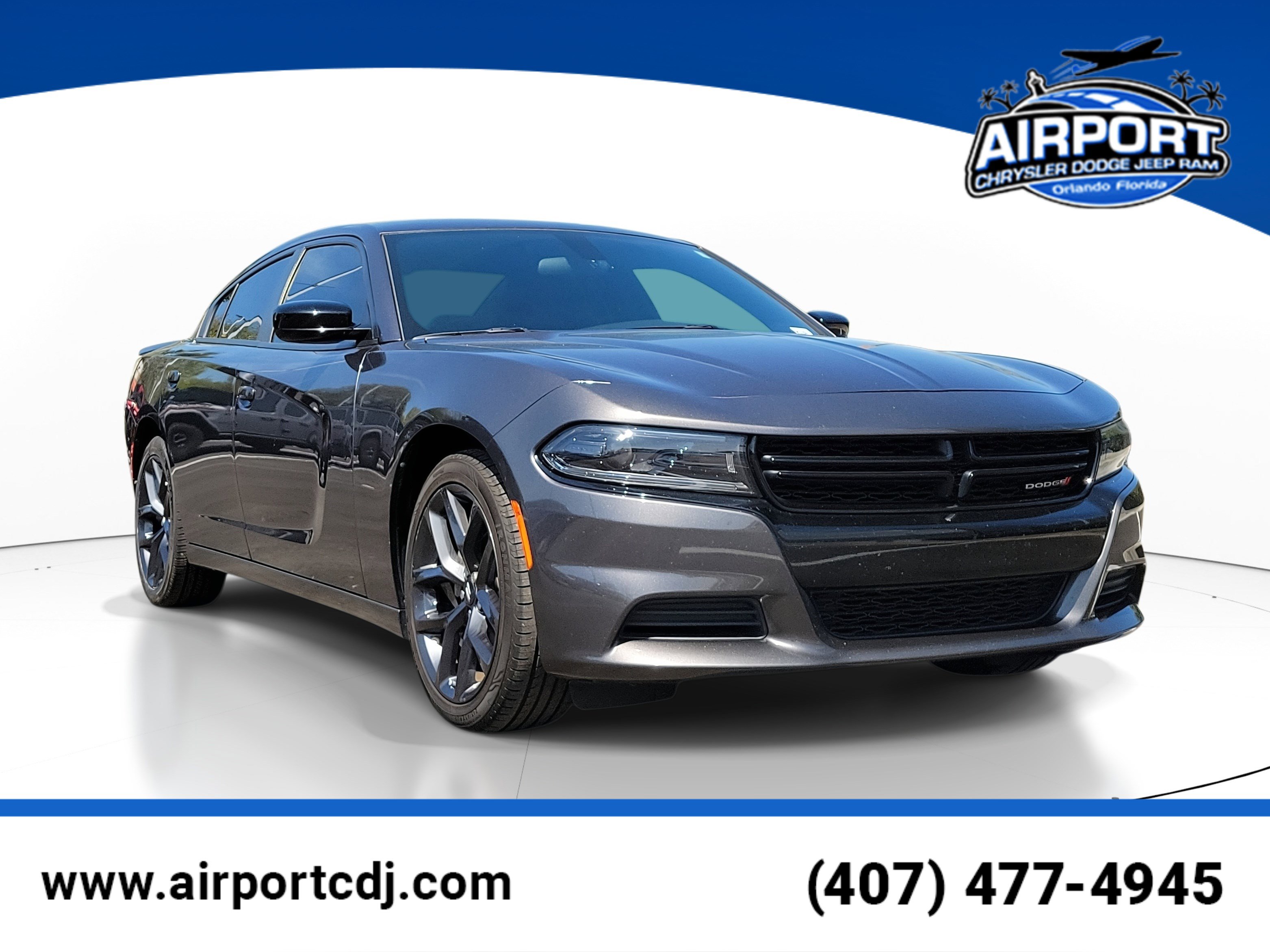 Used 2022 Dodge Charger SXT w/ Blacktop Package image 1