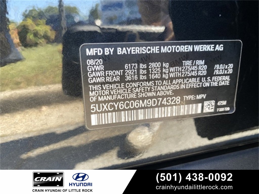 Used 2021 BMW X6 xDrive40i w/ Premium Package image 58