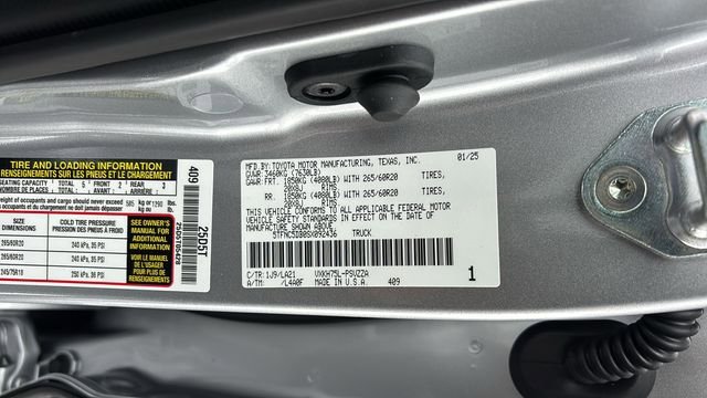New 2025 Toyota Tundra Platinum w/ TRD Performance Package (TMS) image 43