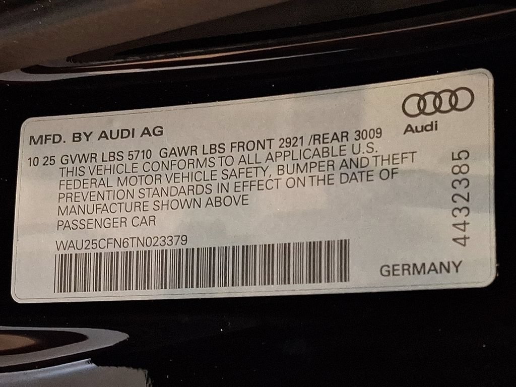 New 2026 Audi A6 Premium Plus AWD/4WD image 17