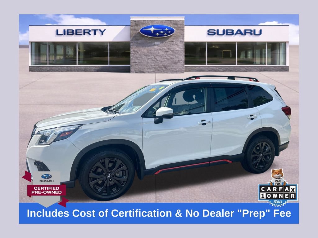 Certified 2022 Subaru Forester Sport