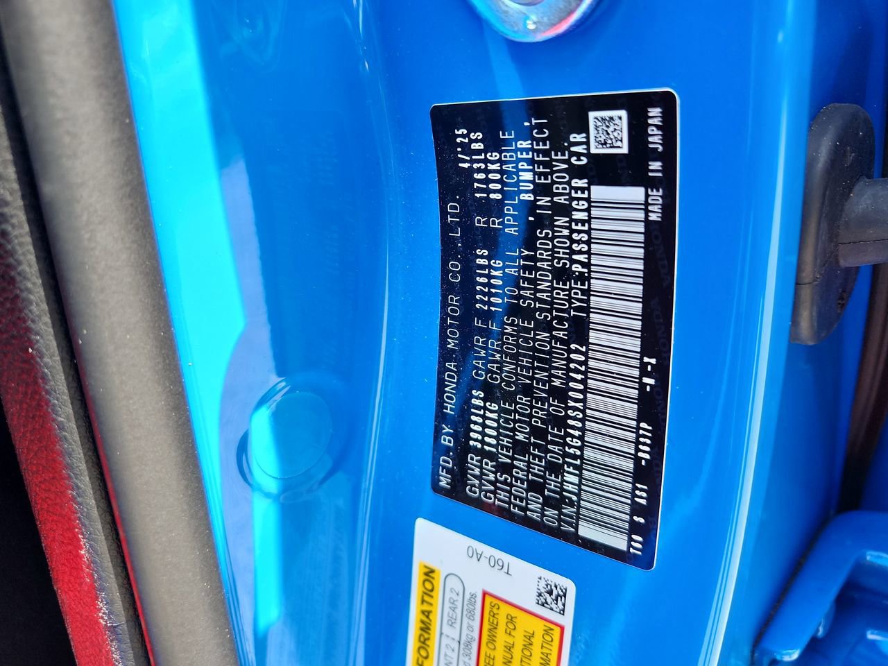 Used 2025 Honda Civic Type R image 23