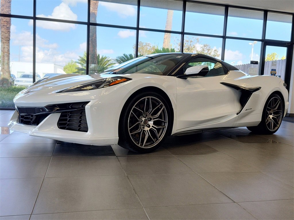 Used 2023 Chevrolet Corvette Z06 w/ Chrome Exterior Badge Package