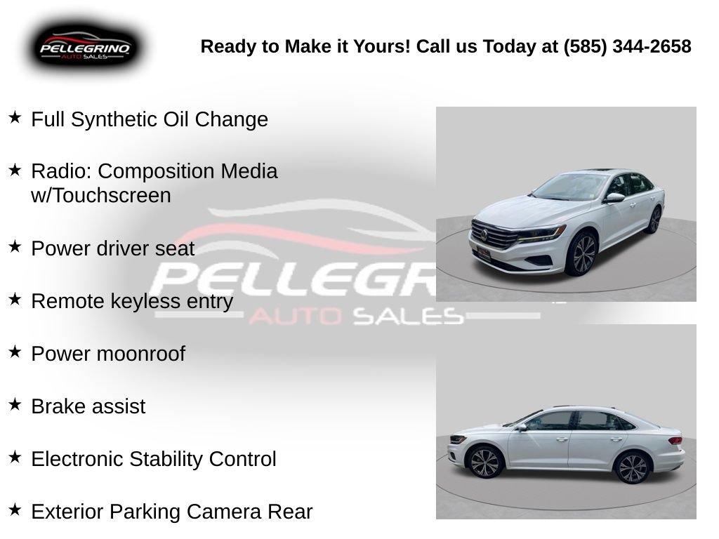 Used 2022 Volkswagen Passat 2.0T SE FWD image 5