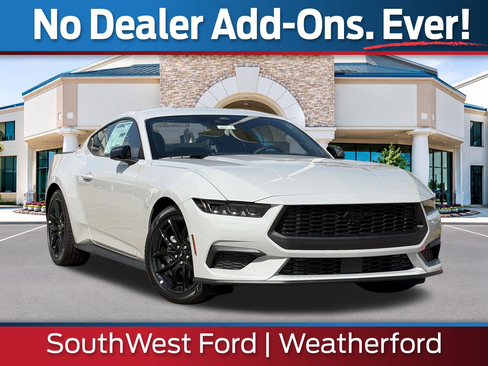 New 2026 Ford Mustang Coupe w/ Mustang Nite Pony Package RWD 360° Tour
