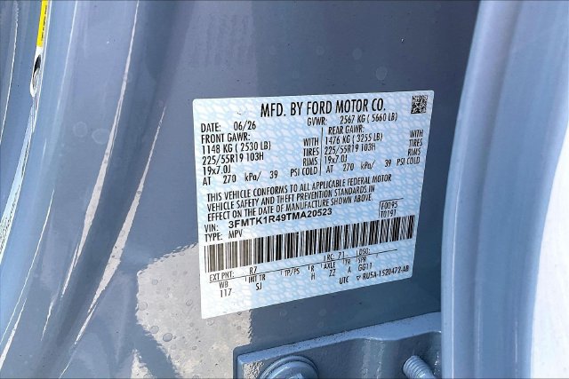 New 2026 Ford Mustang Mach-E Select RWD image 13