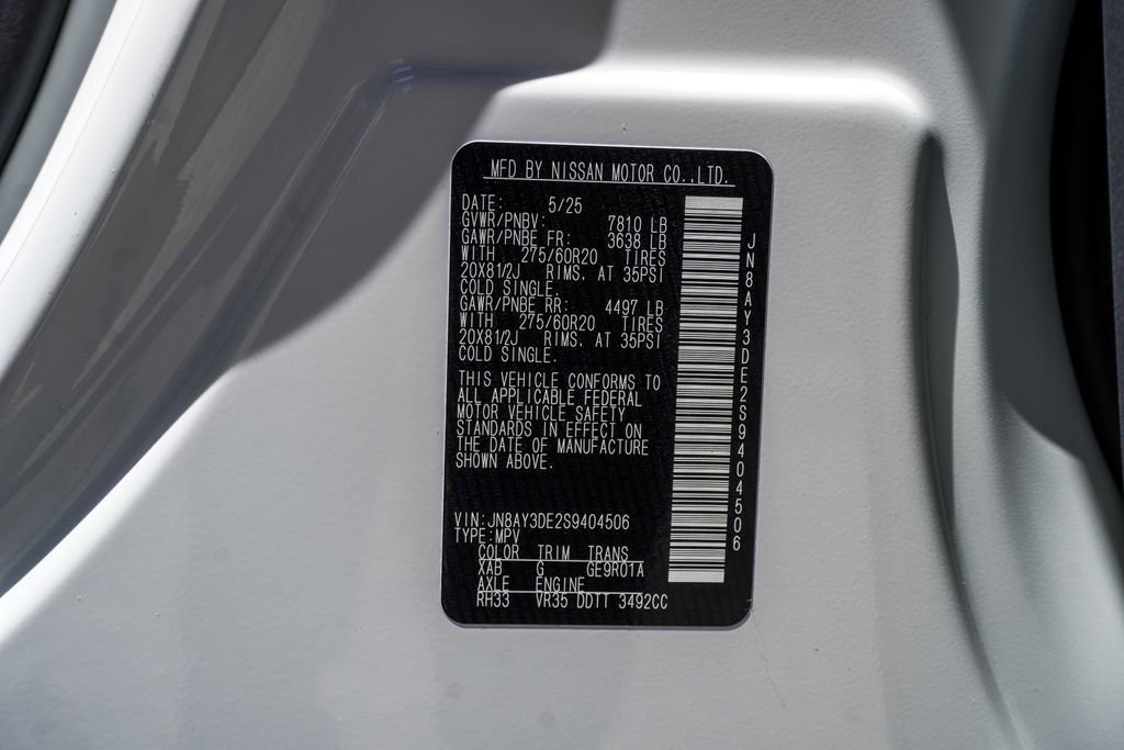 Used 2025 Nissan Armada PRO-4X w/ Pro-4X Premium Package image 46