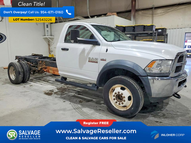 Used 2017 RAM 5500 Tradesman w/ Power & Remote Entry Group RWD image 5