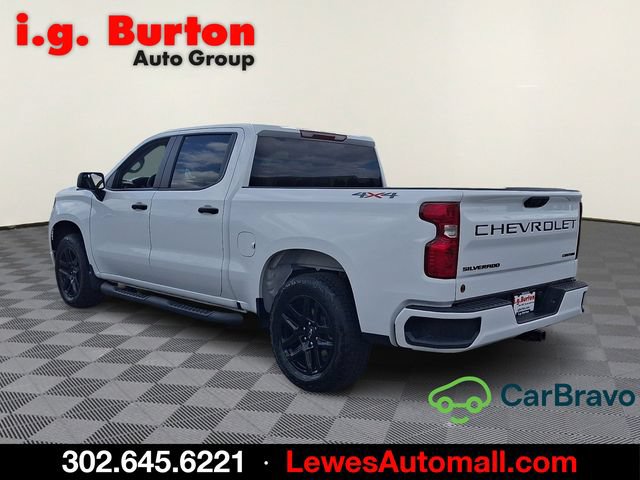 Used 2025 Chevrolet Silverado 1500 Custom w/ Turbomax Blackout Package AWD/4WD image 4