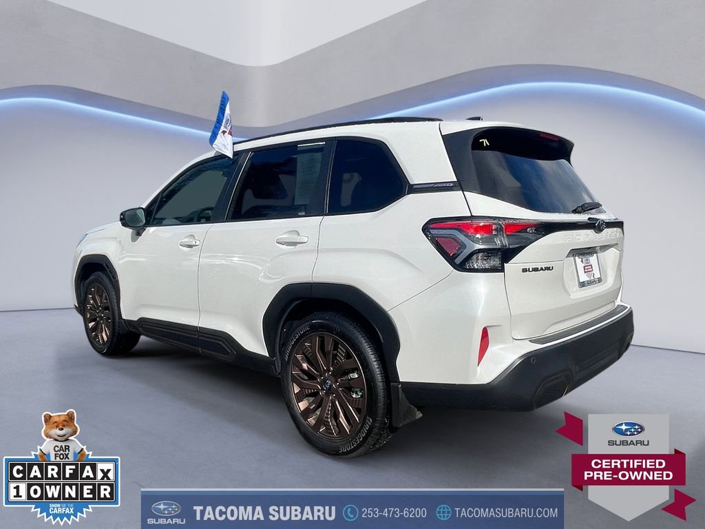 Certified 2025 Subaru Forester Sport w/ Popular Package #1 AWD/4WD image 3