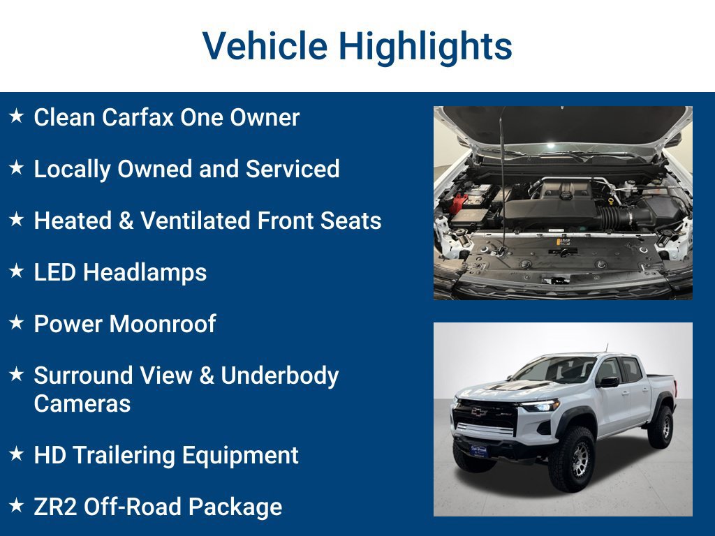 Used 2025 Chevrolet Colorado ZR2 w/ Technology Package AWD/4WD image 3