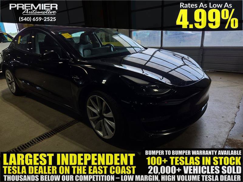Used 2022 Tesla Model 3 Long Range AWD/4WD image 1