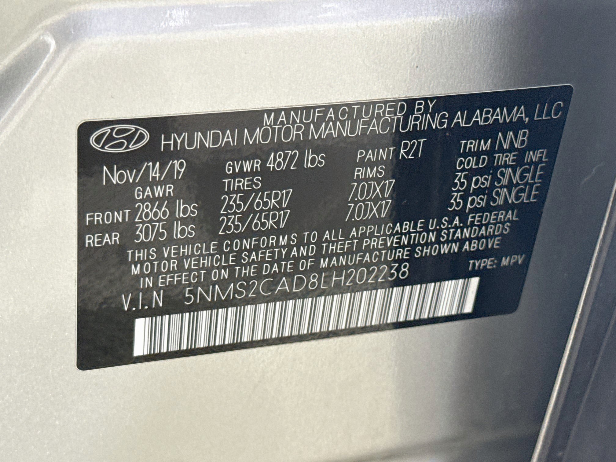 Used 2020 Hyundai Santa Fe SE AWD/4WD image 40