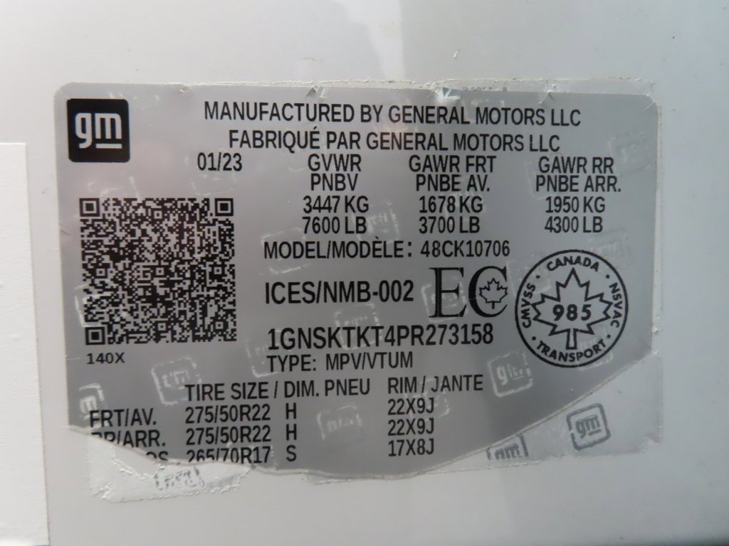 Used 2023 Chevrolet Tahoe High Country image 63