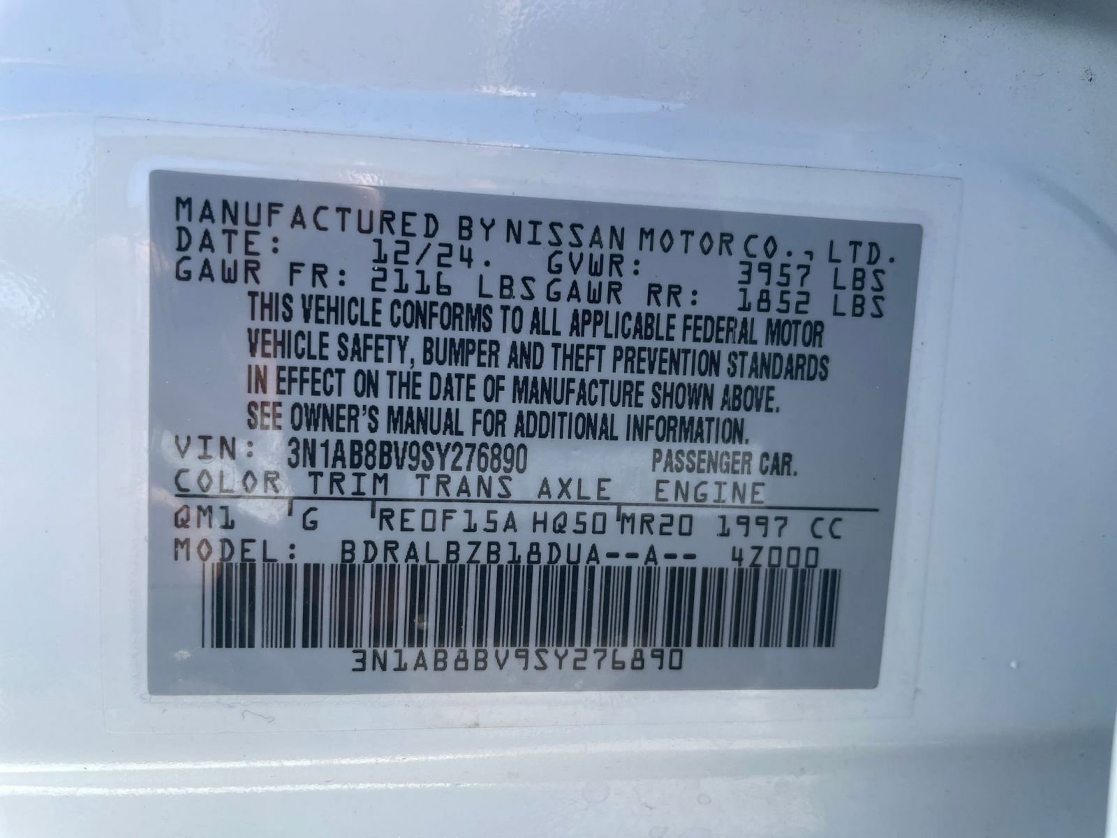 Used 2025 Nissan Sentra S image 27