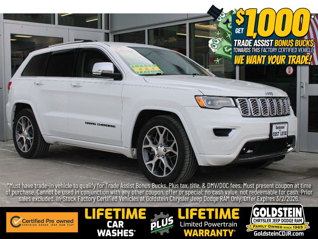 Certified 2021 Jeep Grand Cherokee Overland