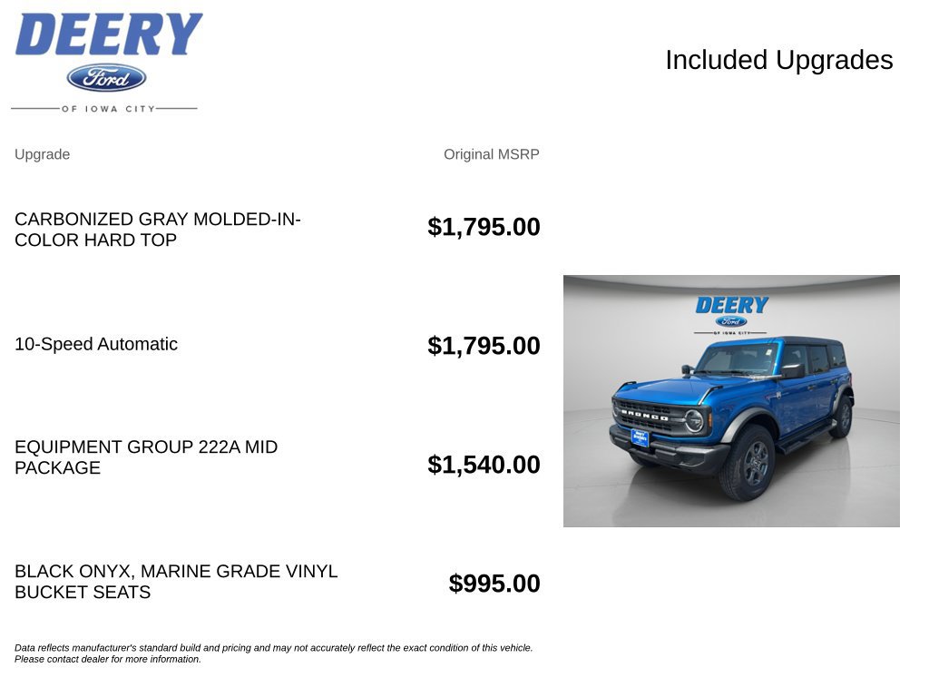 New 2026 Ford Bronco Big Bend AWD/4WD image 15