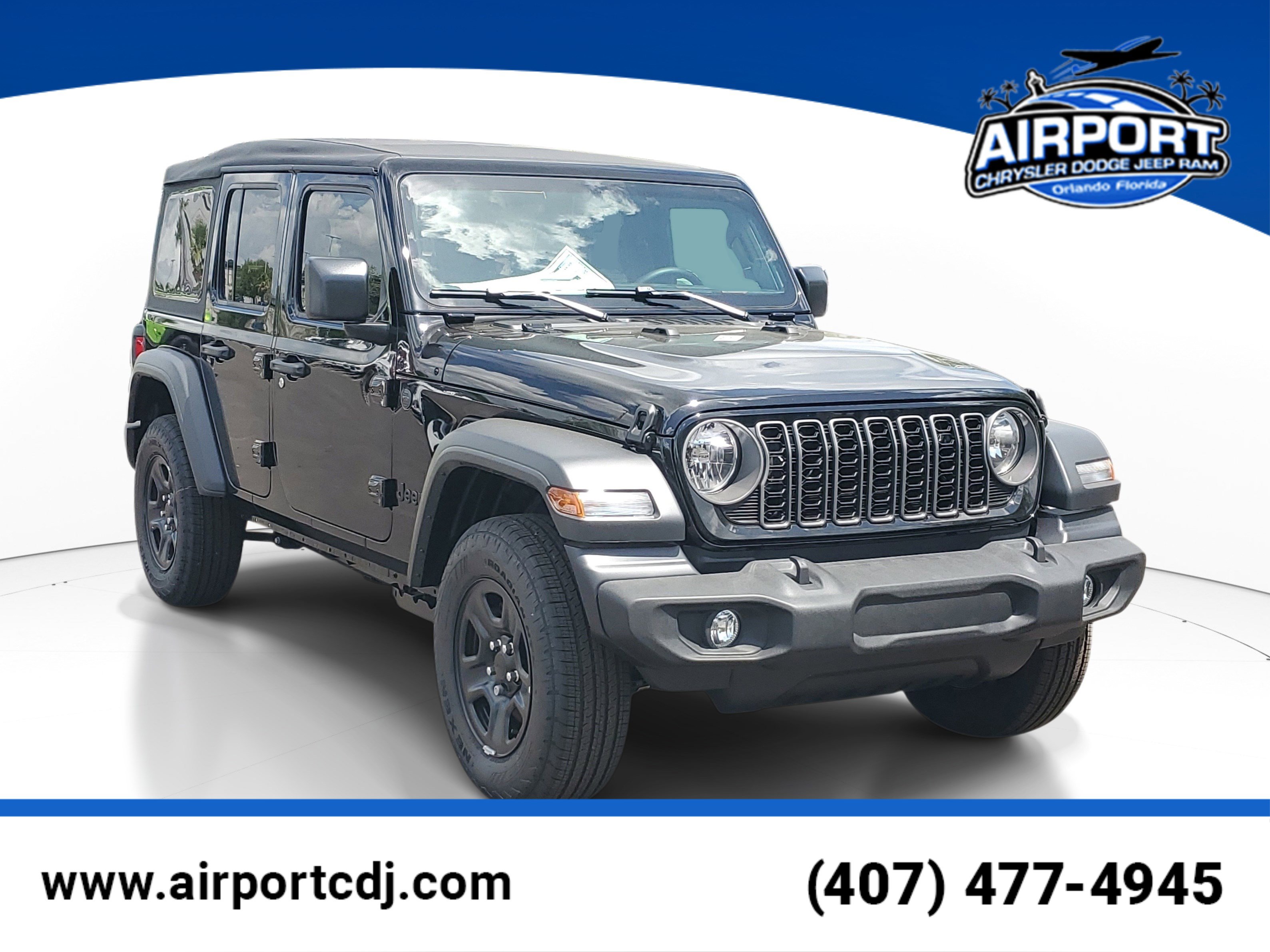 New 2026 Jeep Wrangler Unlimited Sport AWD/4WD image 1