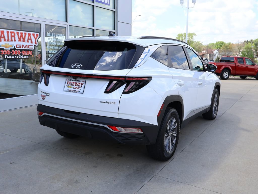 Used 2022 Hyundai Tucson Blue AWD/4WD image 3