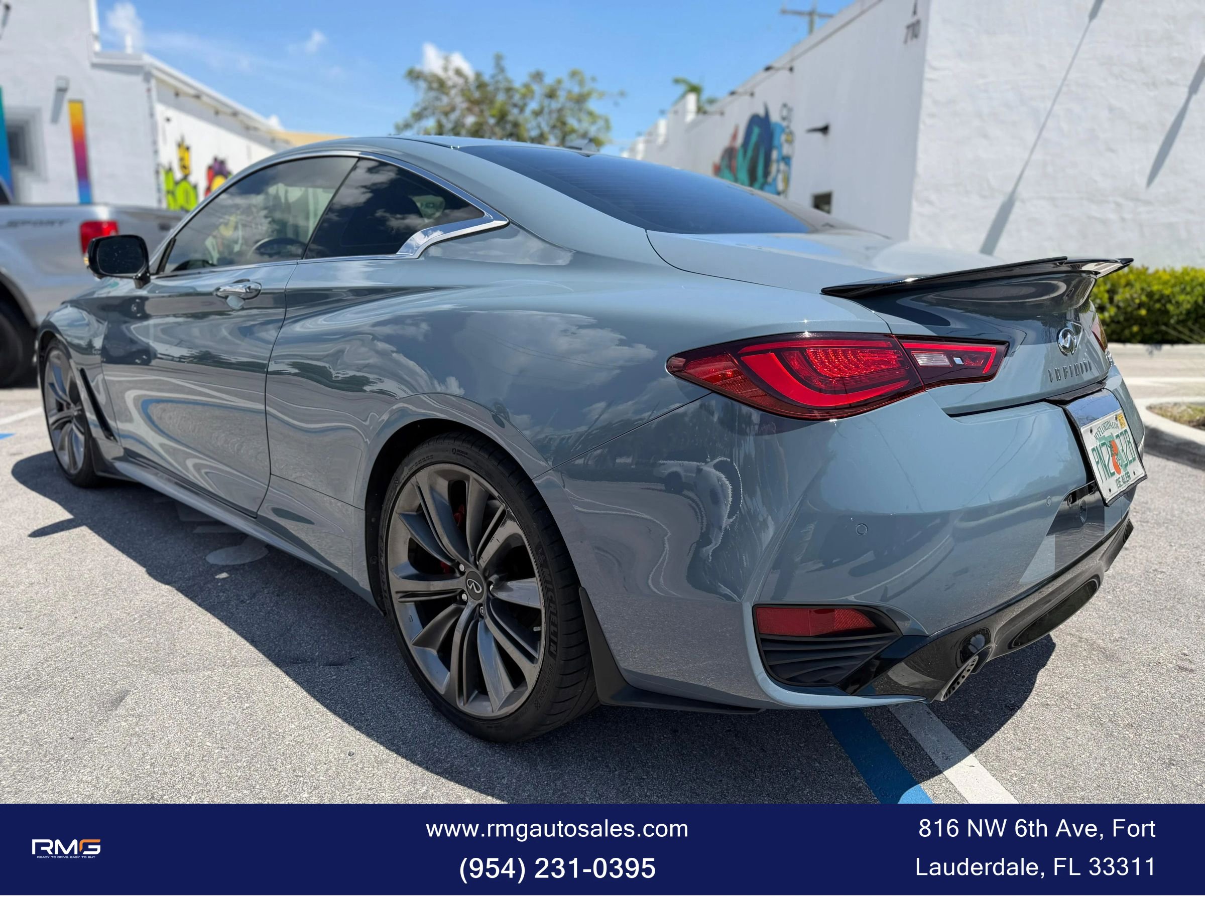 Used 2021 INFINITI Q60 Red Sport 400 w/ Cargo Package RWD image 4