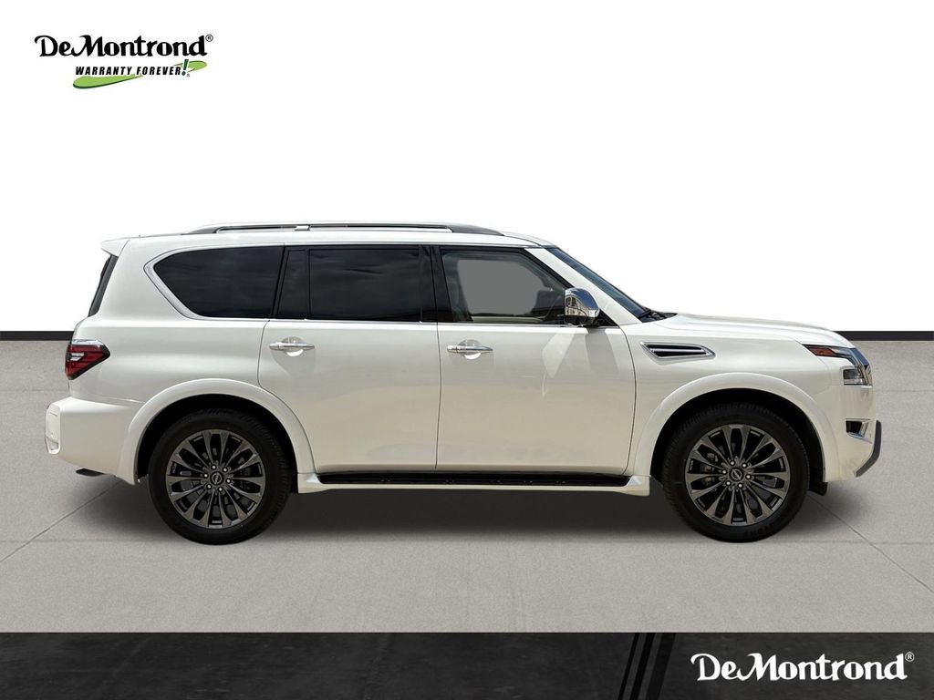 Used 2023 Nissan Armada Platinum w/ Captain's Chairs Package RWD image 4