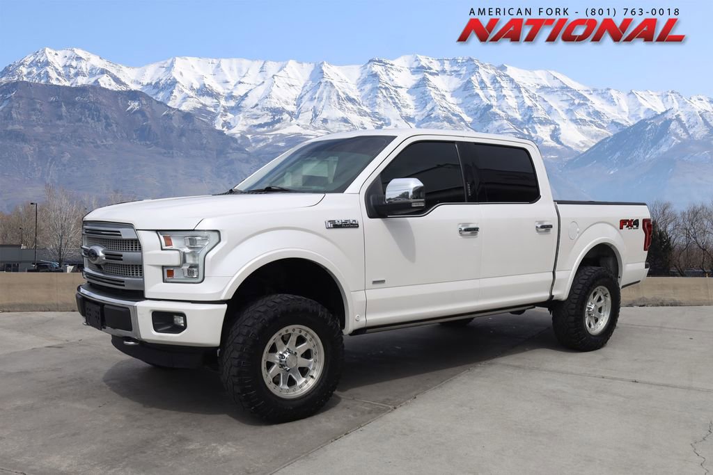 Used 2015 Ford F150 Platinum w/ Equipment Group 701A Luxury AWD/4WD image 1