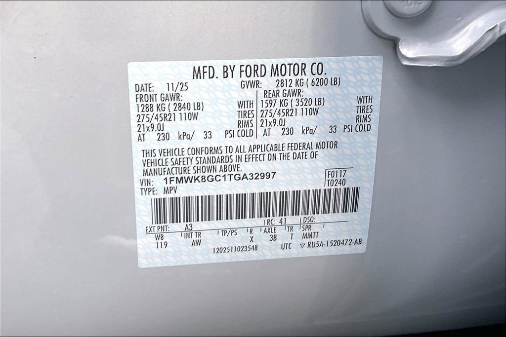 New 2026 Ford Explorer ST w/ Sun And Sound Package image 13