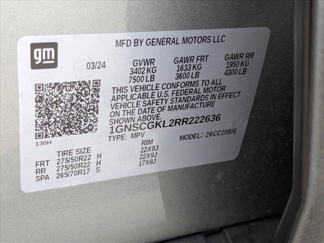 Used 2024 Chevrolet Suburban High Country RWD image 30