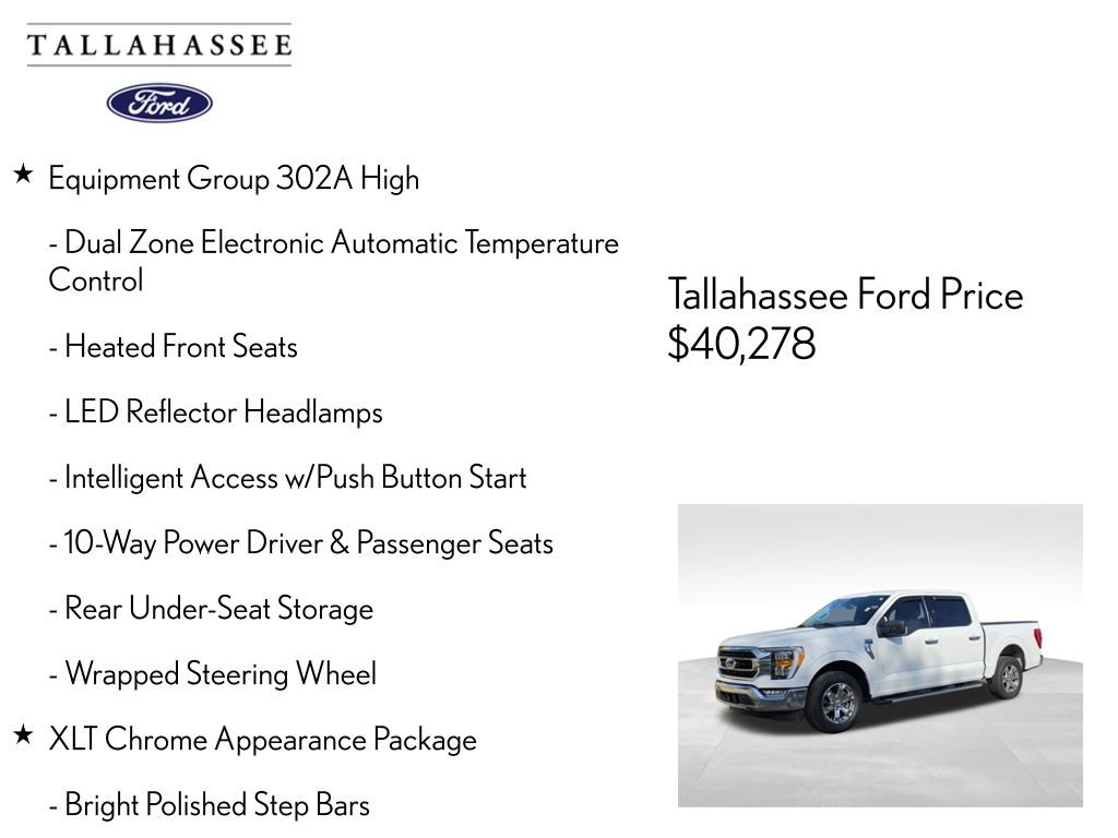 Used 2023 Ford F150 XLT w/ Equipment Group 302A High image 14