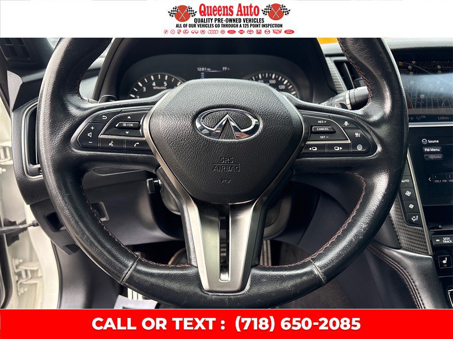 Used 2021 INFINITI Q50 Red Sport 400 w/ Cargo Package RWD image 19
