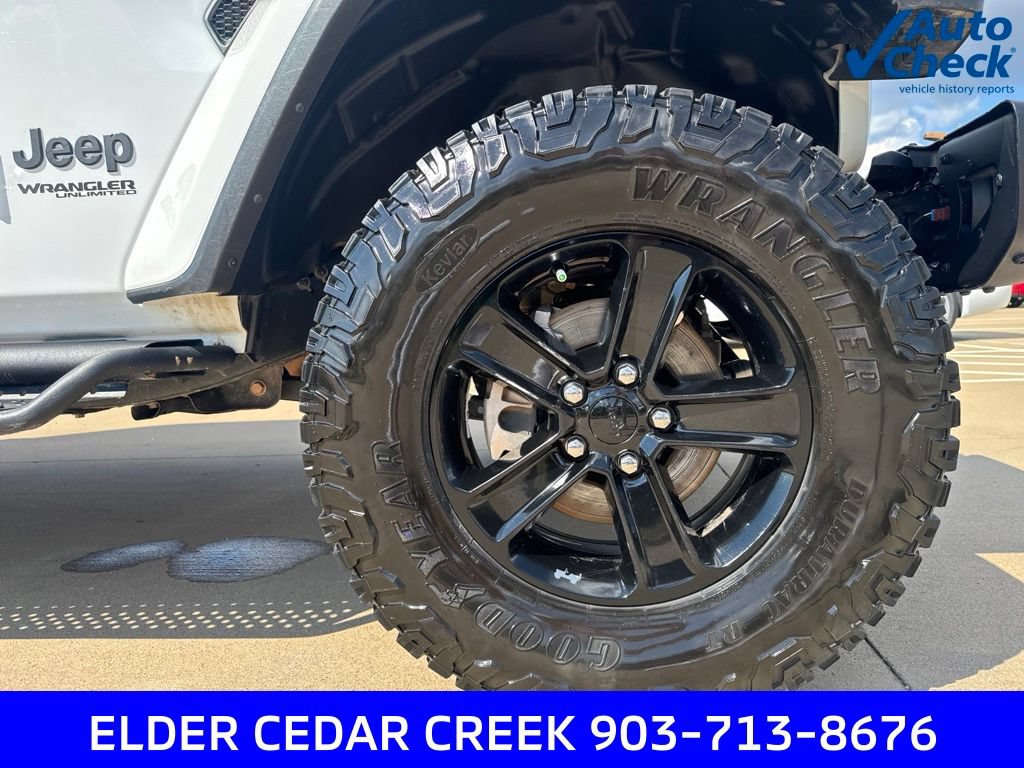 Used 2021 Jeep Wrangler Unlimited Sahara AWD/4WD image 10