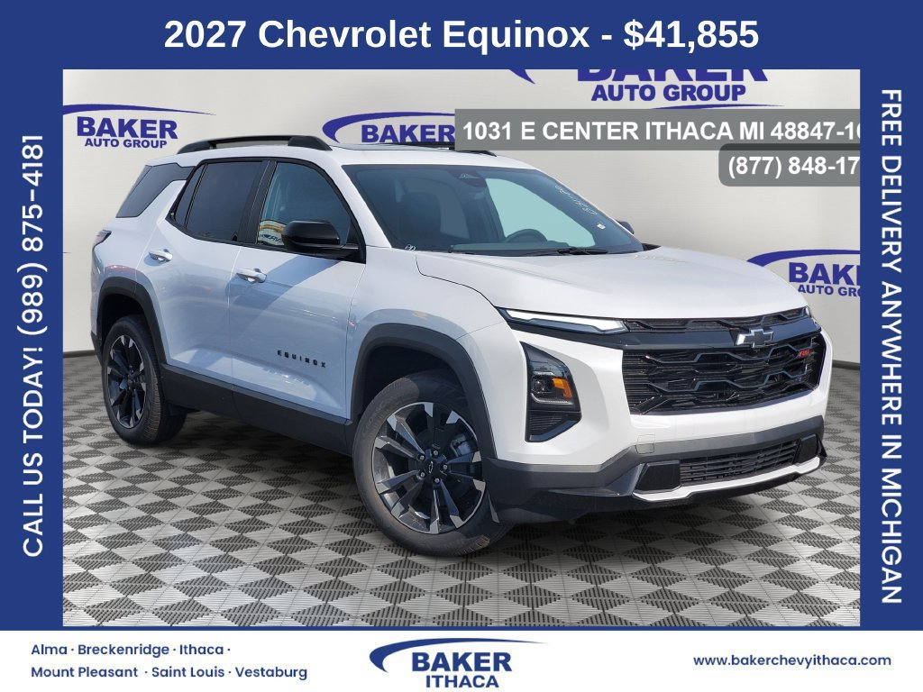 New 2027 Chevrolet Equinox RS w/ Convenience Package III