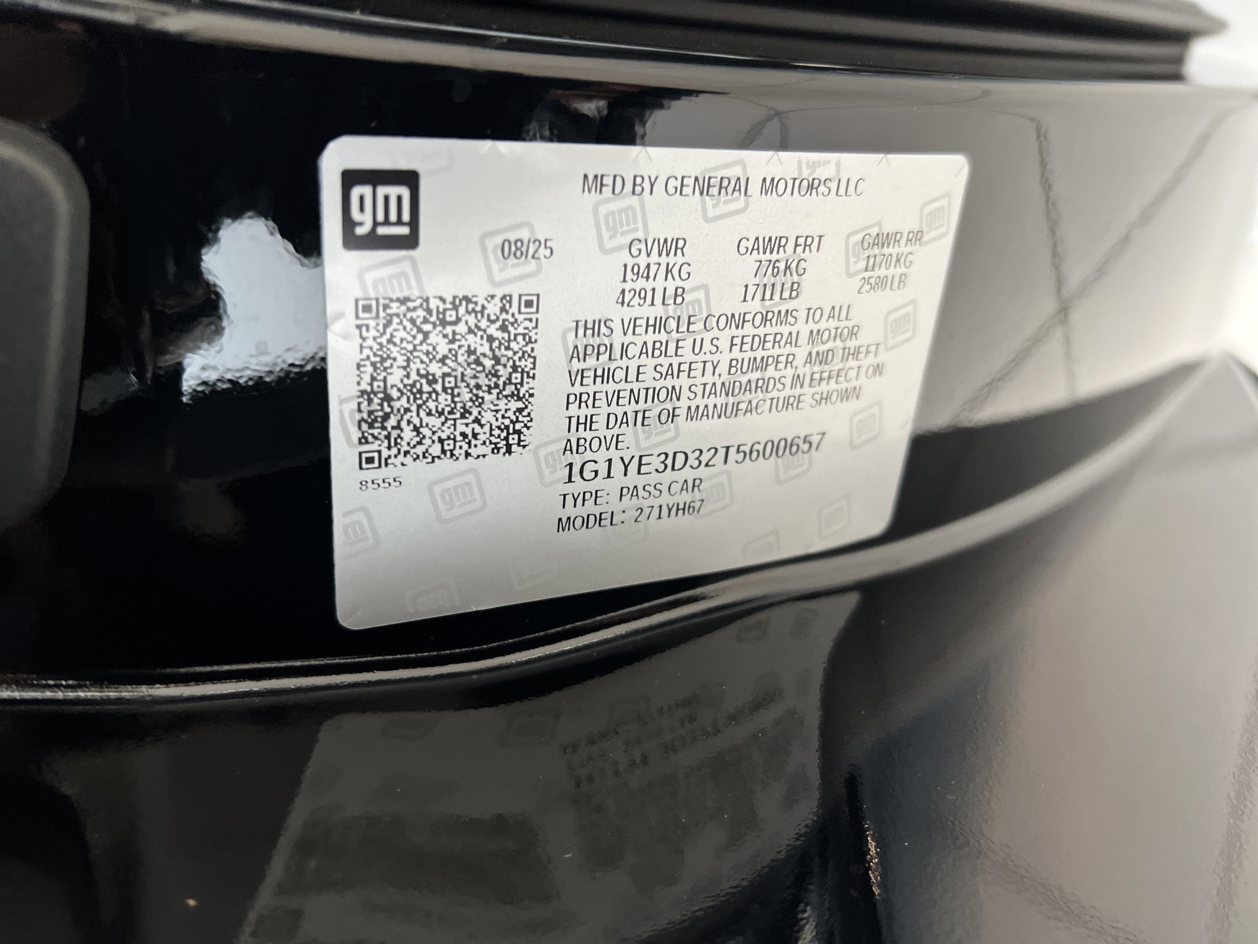 New 2026 Chevrolet Corvette Z06 w/ LPO, Roadside Safety Package image 32