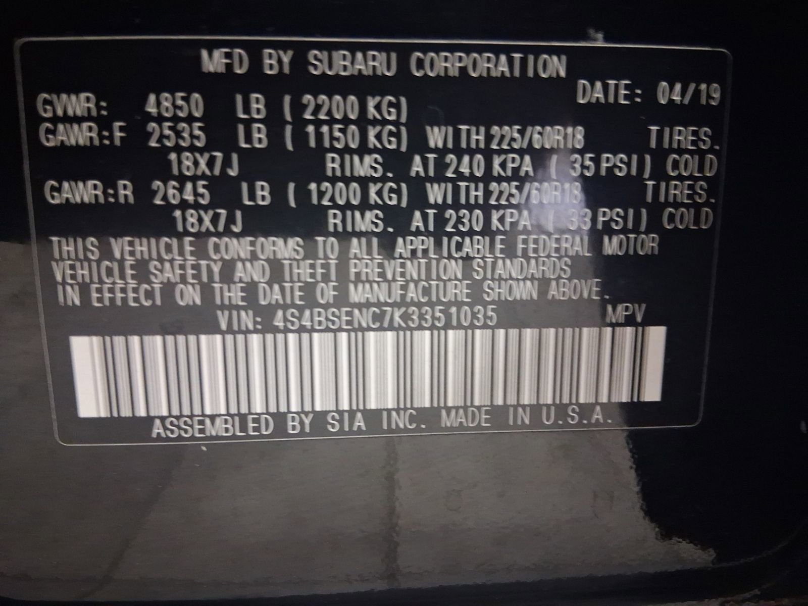 Used 2019 Subaru Outback 3.6R Limited w/ Popular Package #2 image 28