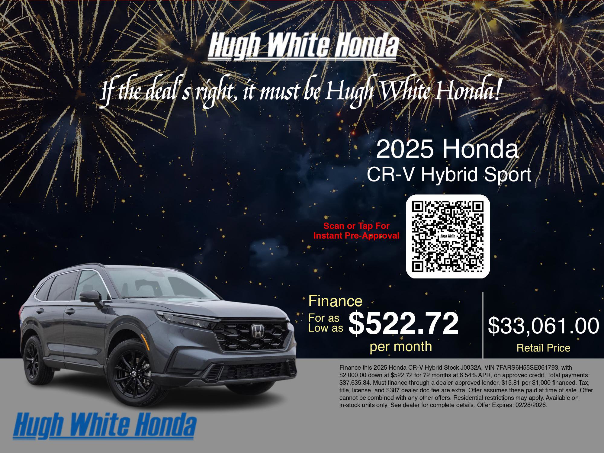 Used 2025 Honda CR-V Sport image 3