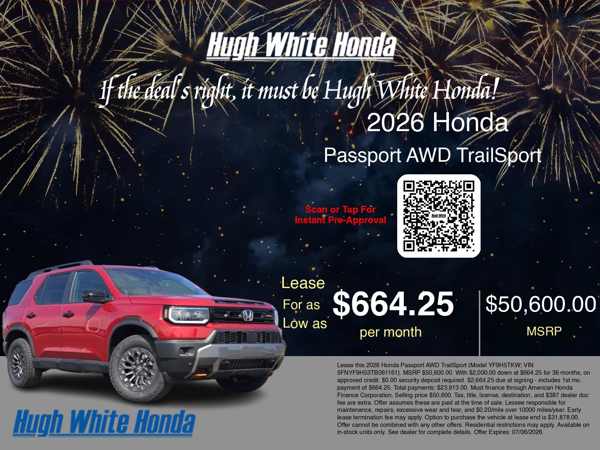 New 2026 Honda Passport TrailSport image 3