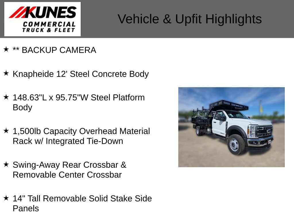 New 2026 Ford F600 4x4 Regular Cab Super Duty w/ XL Chrome Package image 3