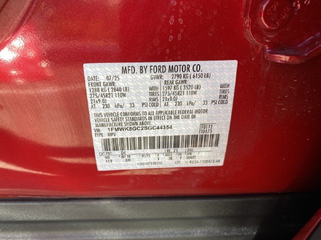 Certified 2025 Ford Explorer ST w/ Sun And Sound Package AWD/4WD image 40