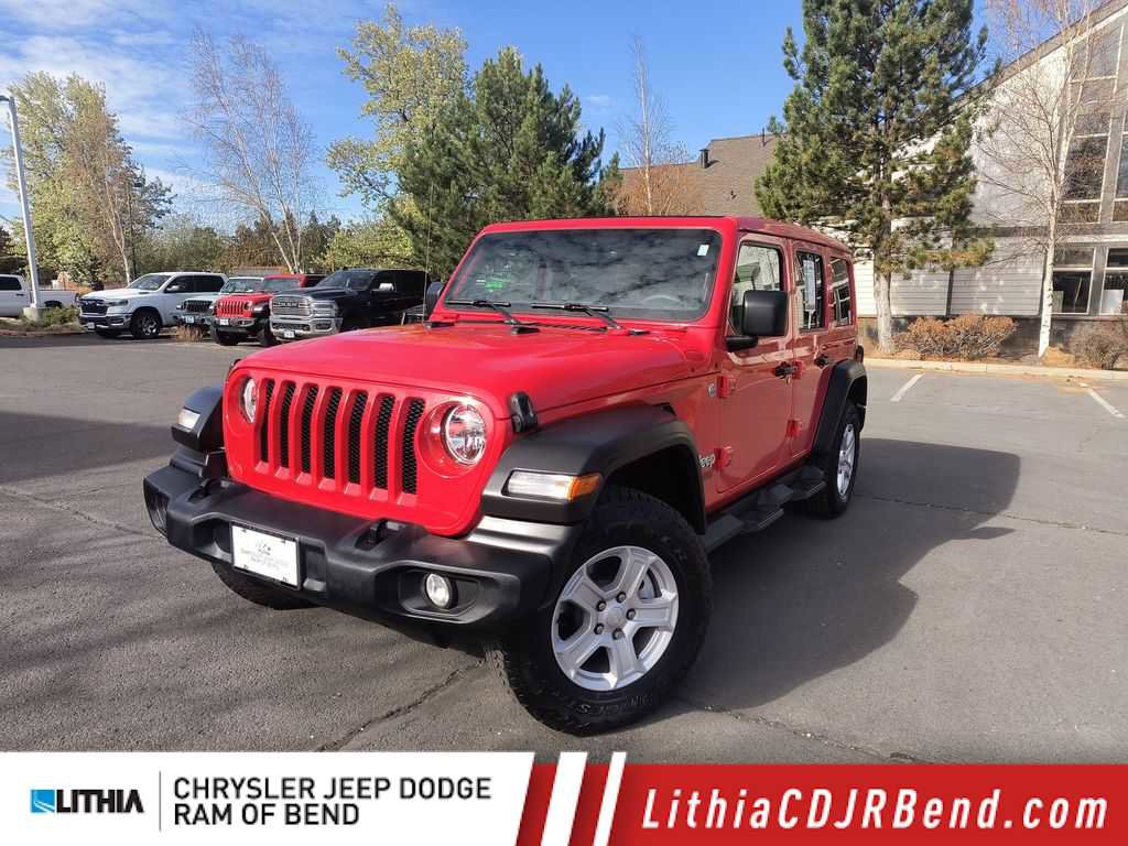 Used 2021 Jeep Wrangler Unlimited Sport w/ Sun And Sound Package