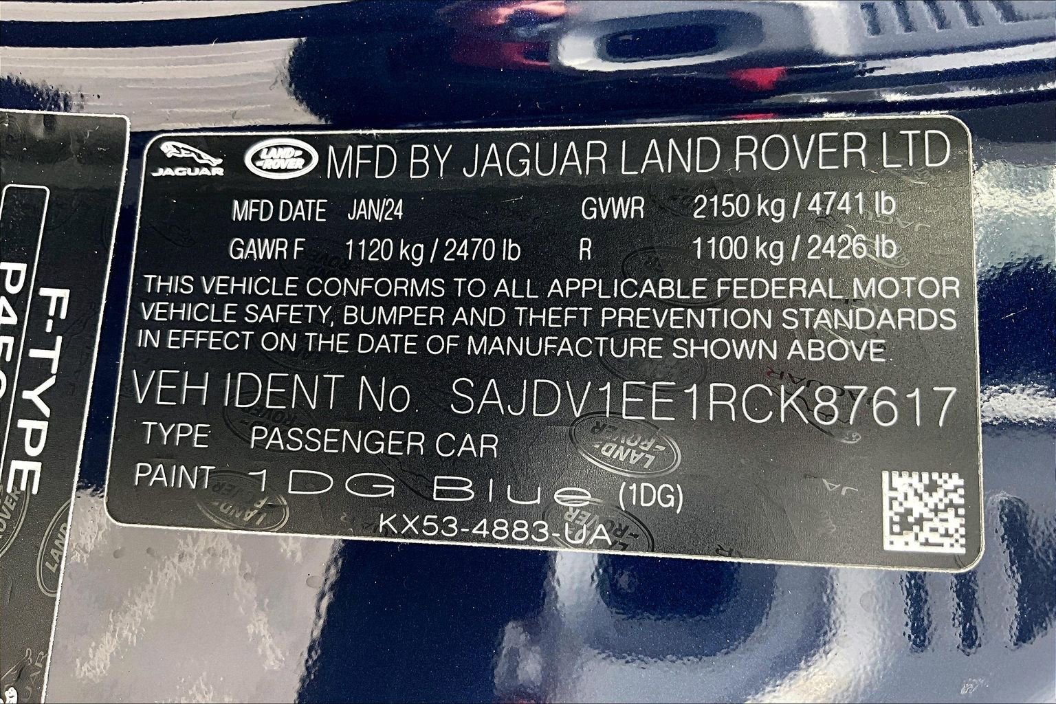 New 2024 Jaguar F-TYPE Coupe AWD image 13