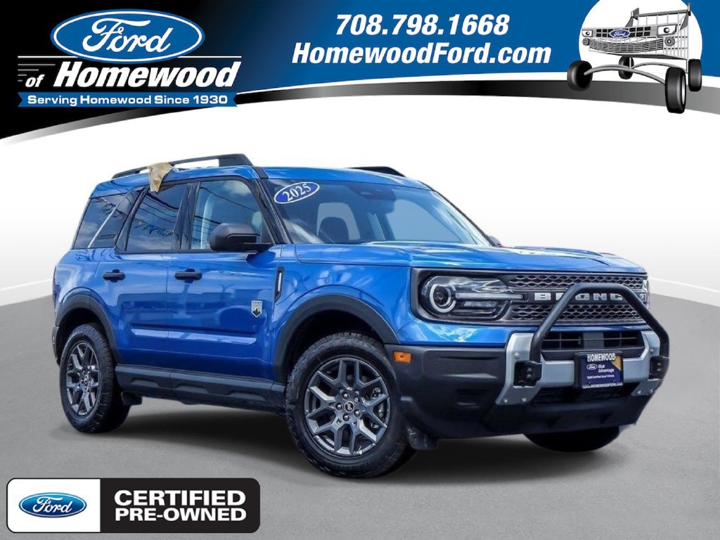 Certified 2025 Ford Bronco Sport Big Bend AWD/4WD image 1