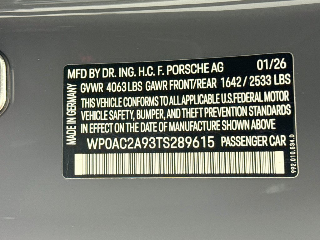 Certified 2026 Porsche 911 GT3 RWD image 32