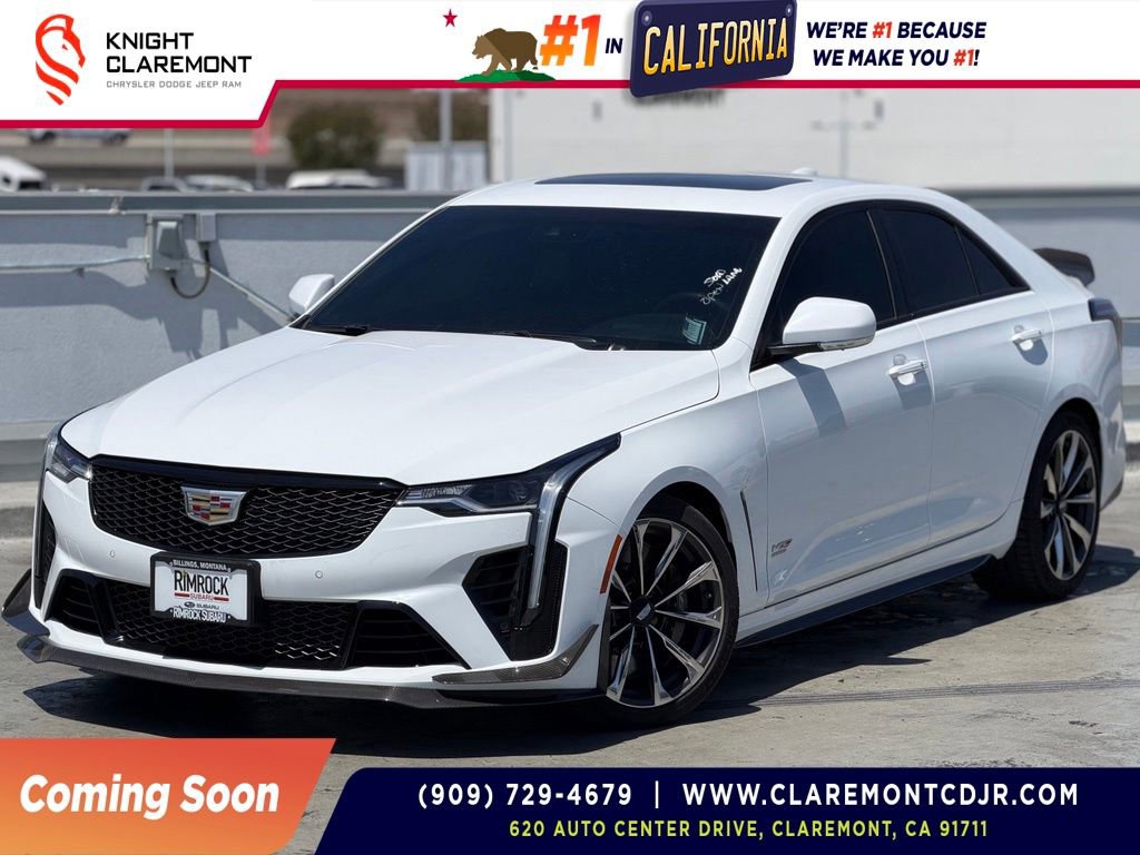 Used 2026 Cadillac CT4 V Blackwing w/ Carbon Fiber 1 Package RWD image 1