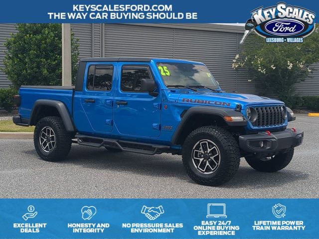 Used 2025 Jeep Gladiator Rubicon w/ Safety Group AWD/4WD image 1