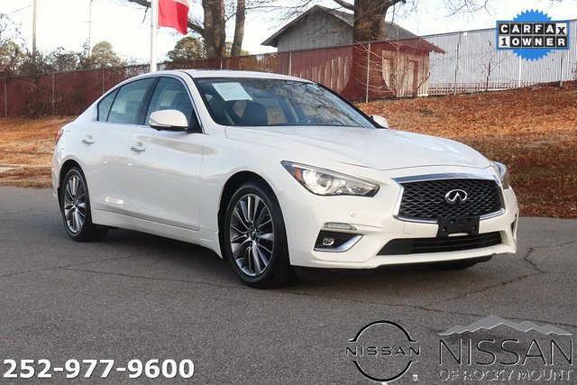 Used 2023 INFINITI Q50 Luxe w/ Cargo Package